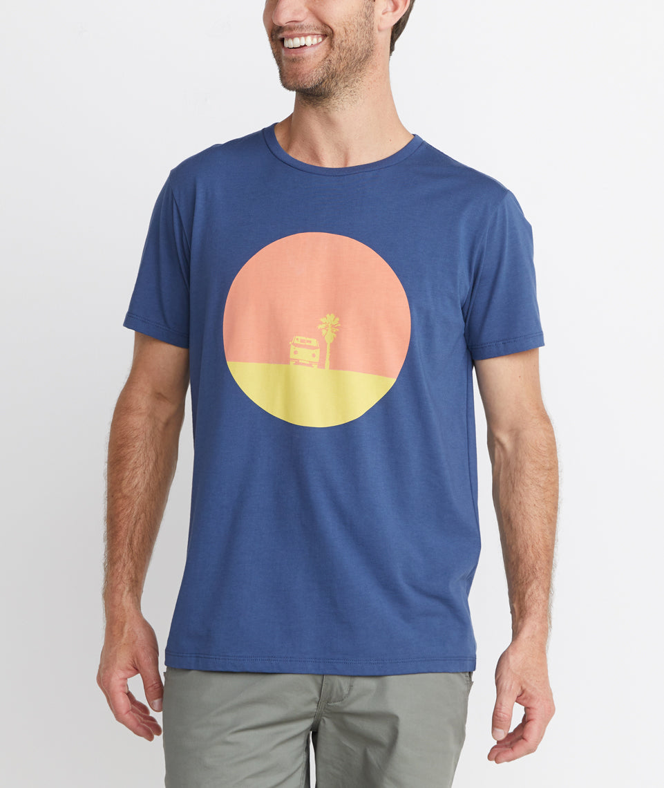 Sunset Bus Tee