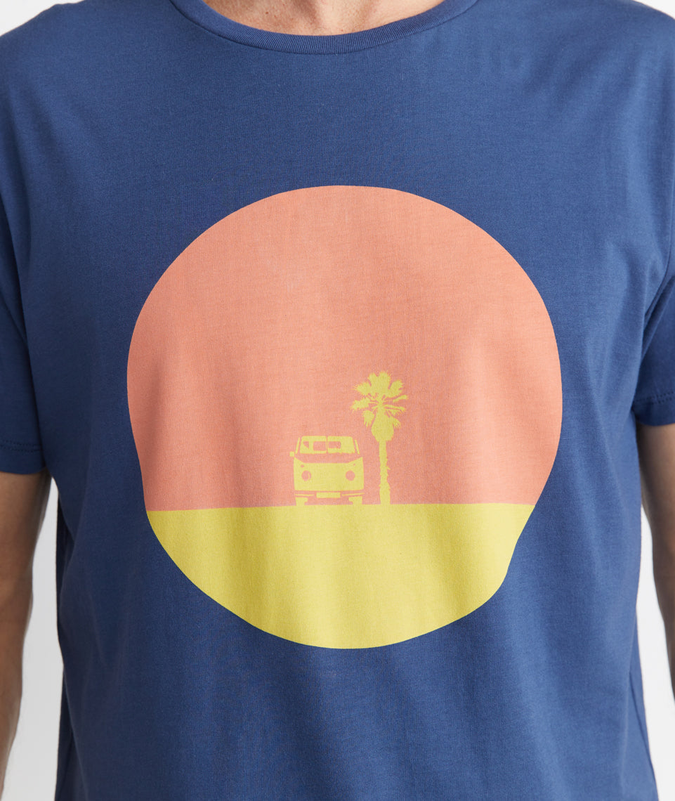 Sunset Bus Tee