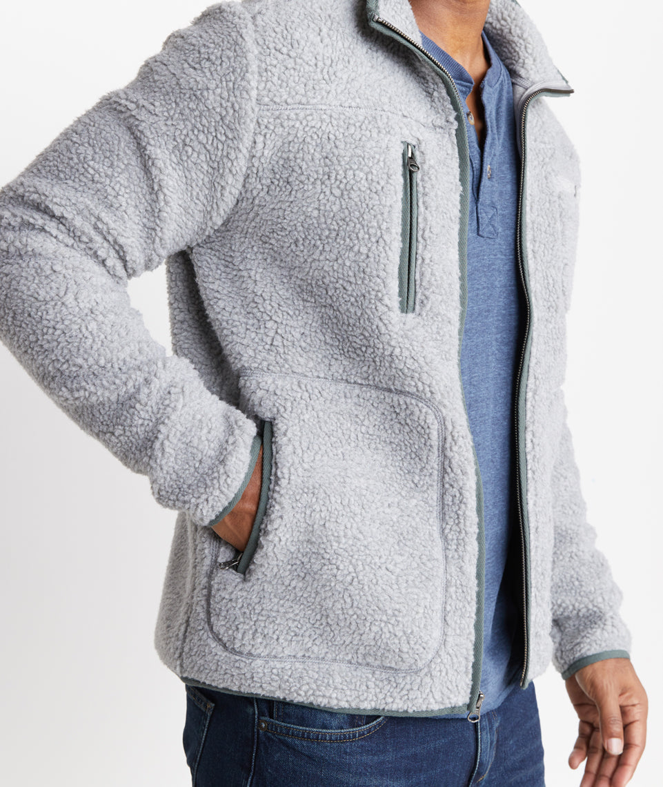 Men's Sespe Sherpa Fleece Zip Jacket